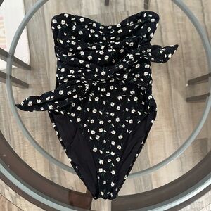 Onia x WeWoreWhat Capri One Piece Swimsuit Small